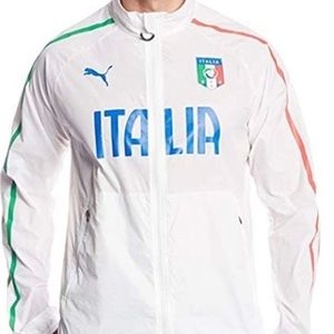 Puma Italy Italia WC 2014 Windbreaker Jacket - White